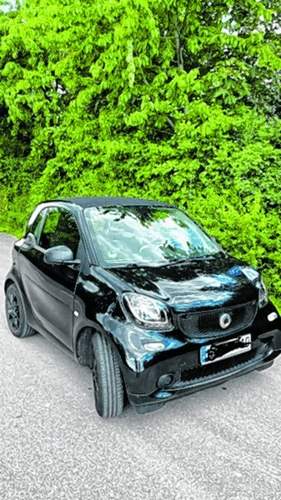 Smart For Two schwarz, gepf. gebr. Zustand 76055 km