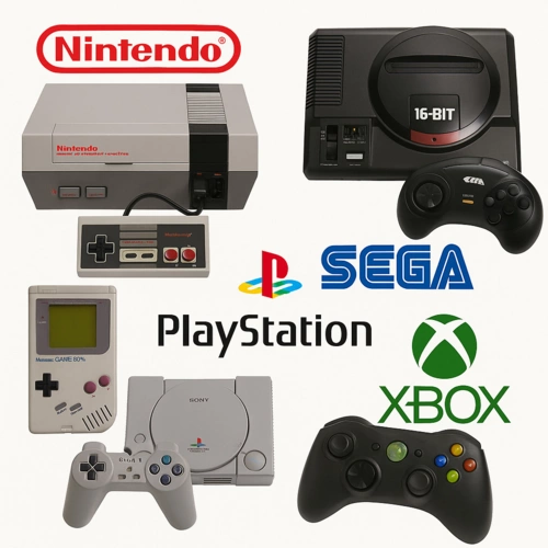 Nintendo+Sega+Sony+etc